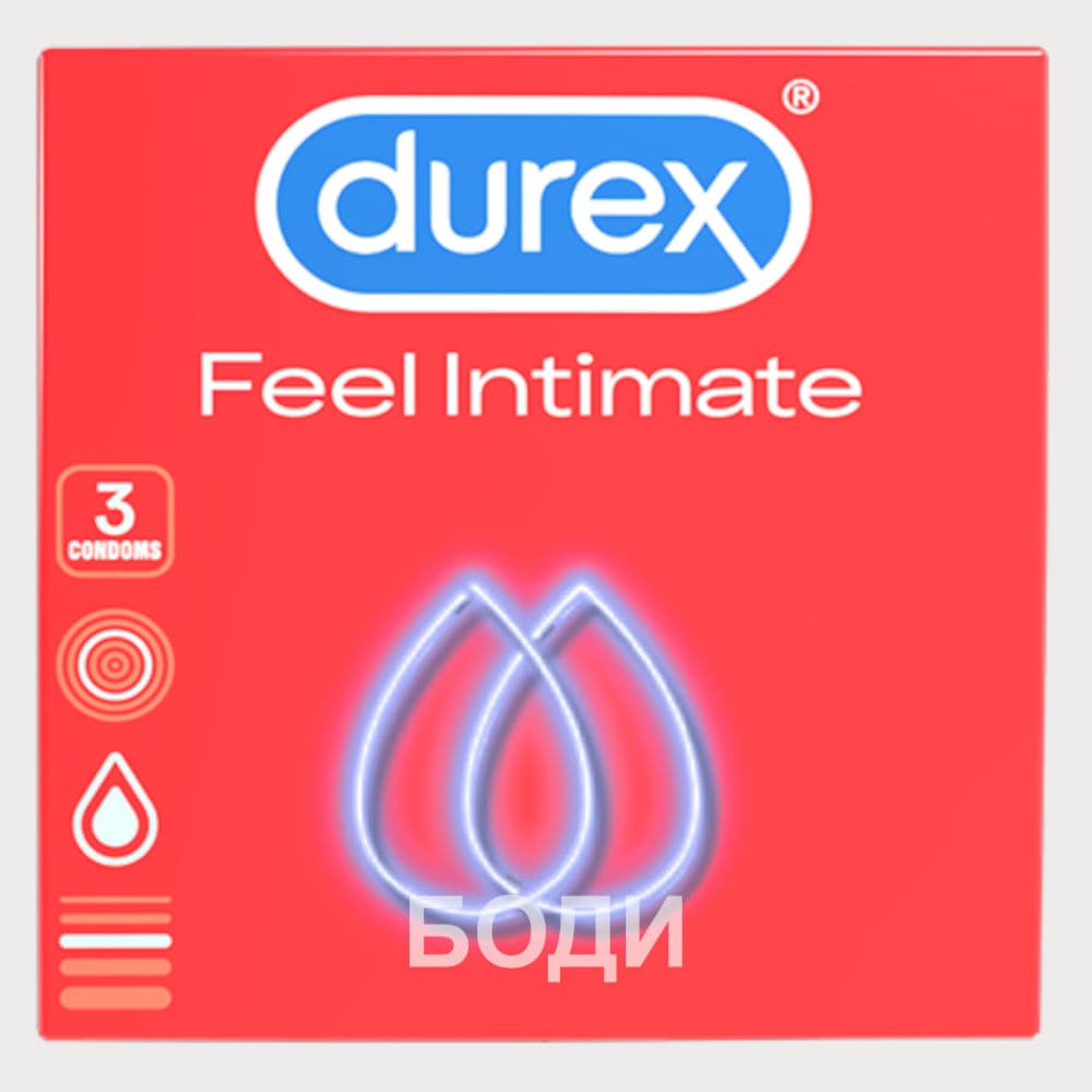 ДУРЕКС ПРЕЗЕРВАТИВИ FEEL INTIMATE