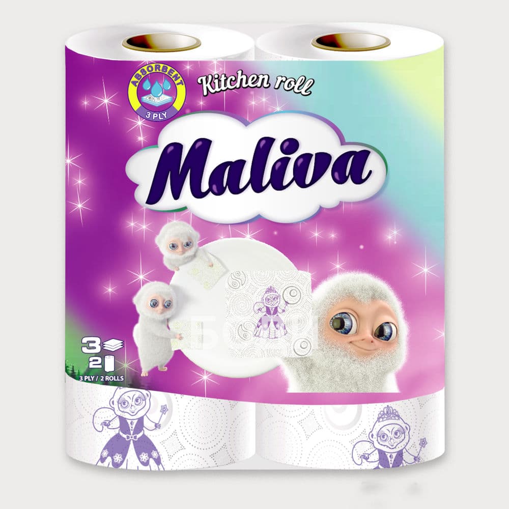 КУХНЕНСКА РОЛКА МАЛИВА 2-КА 3пласта