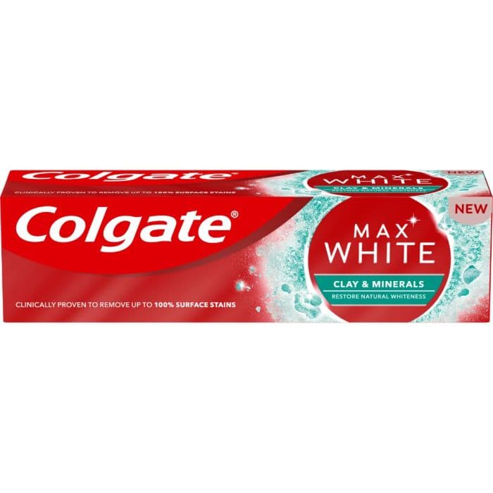 ПАСТА ЗА ЗЪБИ КОЛГЕЙТ MAX WHITE CLAY&MINERALS