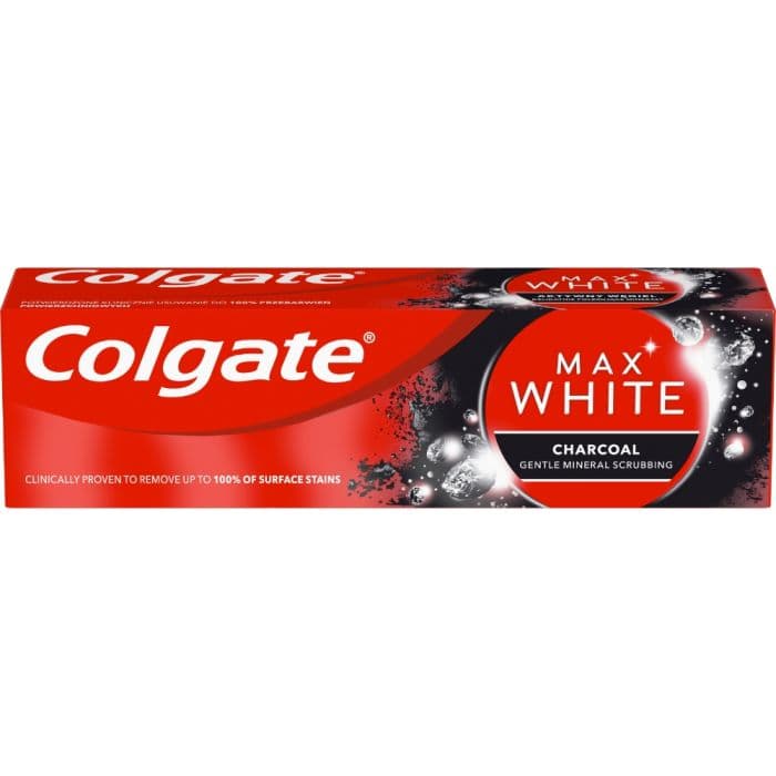 ПАСТА ЗА ЗЪБИ КОЛГЕЙТ MAX WHITE ONE АКТ.ВЪГЛЕН CHARCOAL