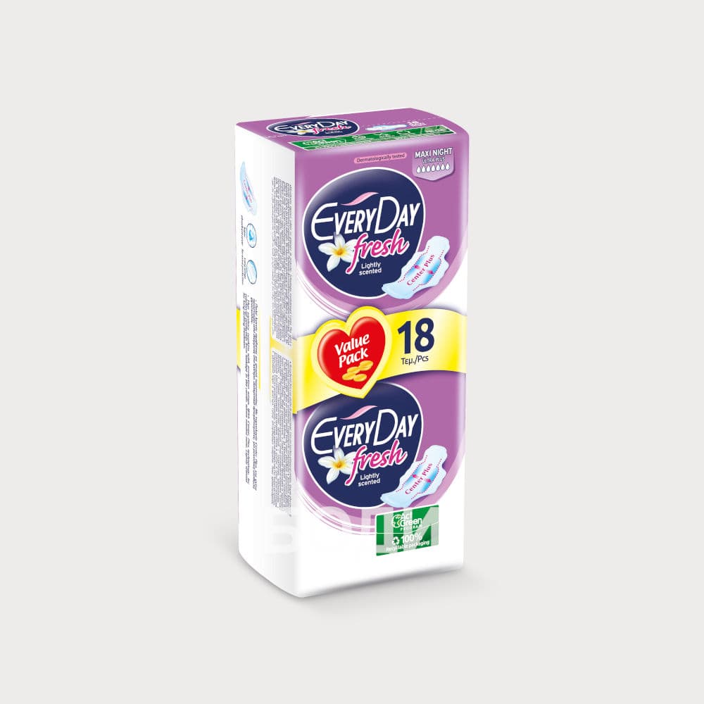 ДАМСКИ ПРЕВРЪЗКИ EVERY DAY FRESH MAXI NIGHT X18БР