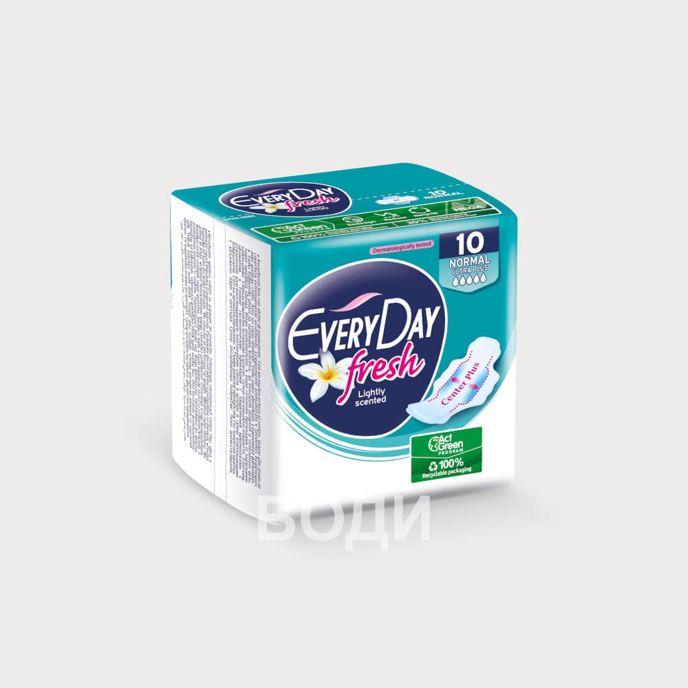 ДАМСКИ ПРЕВРЪЗКИ EVERY DAY FRESH NORMAL Х10БР