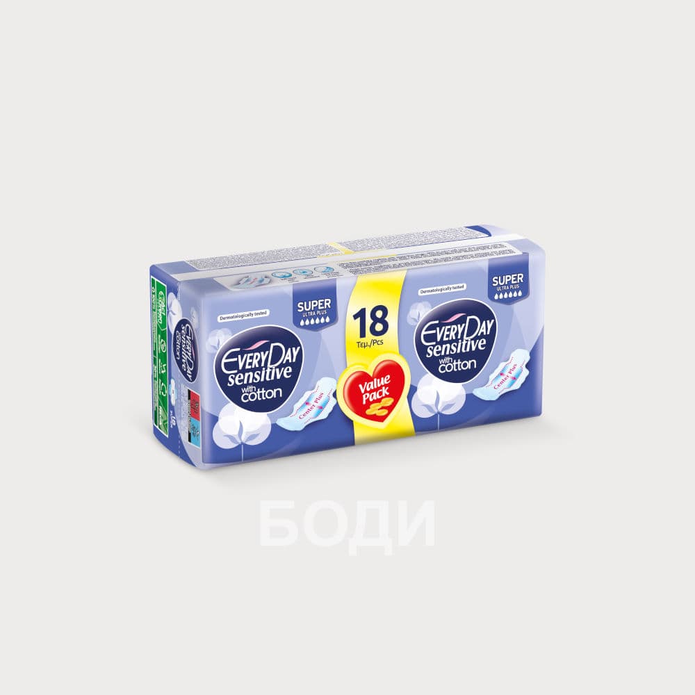 ДАМСКИ ПРЕВРЪЗКИ EVERY DAY SENSITIVE MAXI NIGHT X18БР