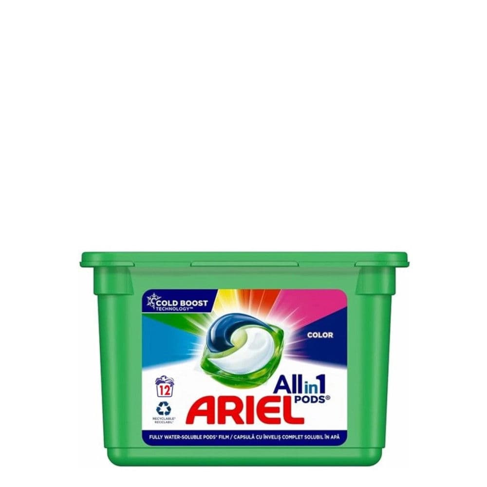 АРИЕЛ ГЕЛ КАПСУЛИ ЗА ПРАНЕ ALLin1 х12 COLOR