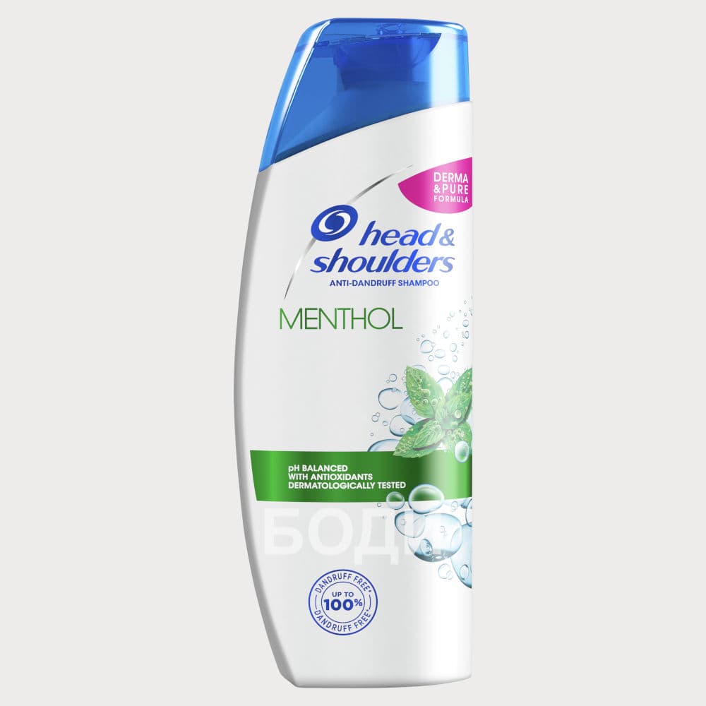 ШАМПОАН HEAD&SHOULDERS 200 ментол зелен