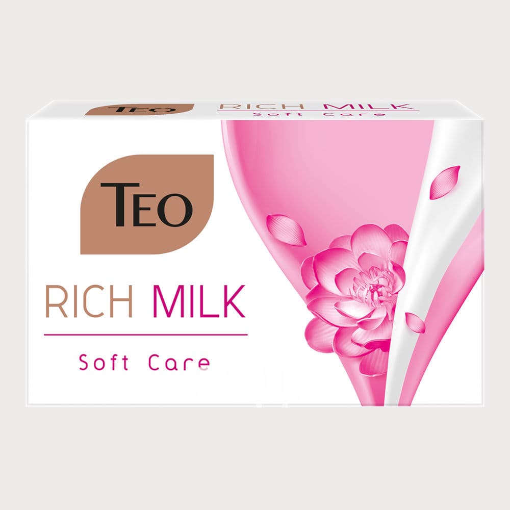 САПУН ТЕО 90 MILK RICH SOFT CARE РОЗОВ