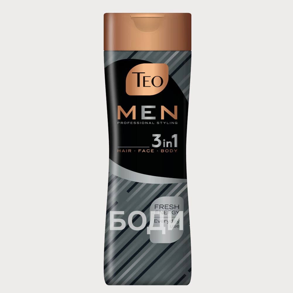 ТЕО ШАМПОАН MEN 3in1 350мл.