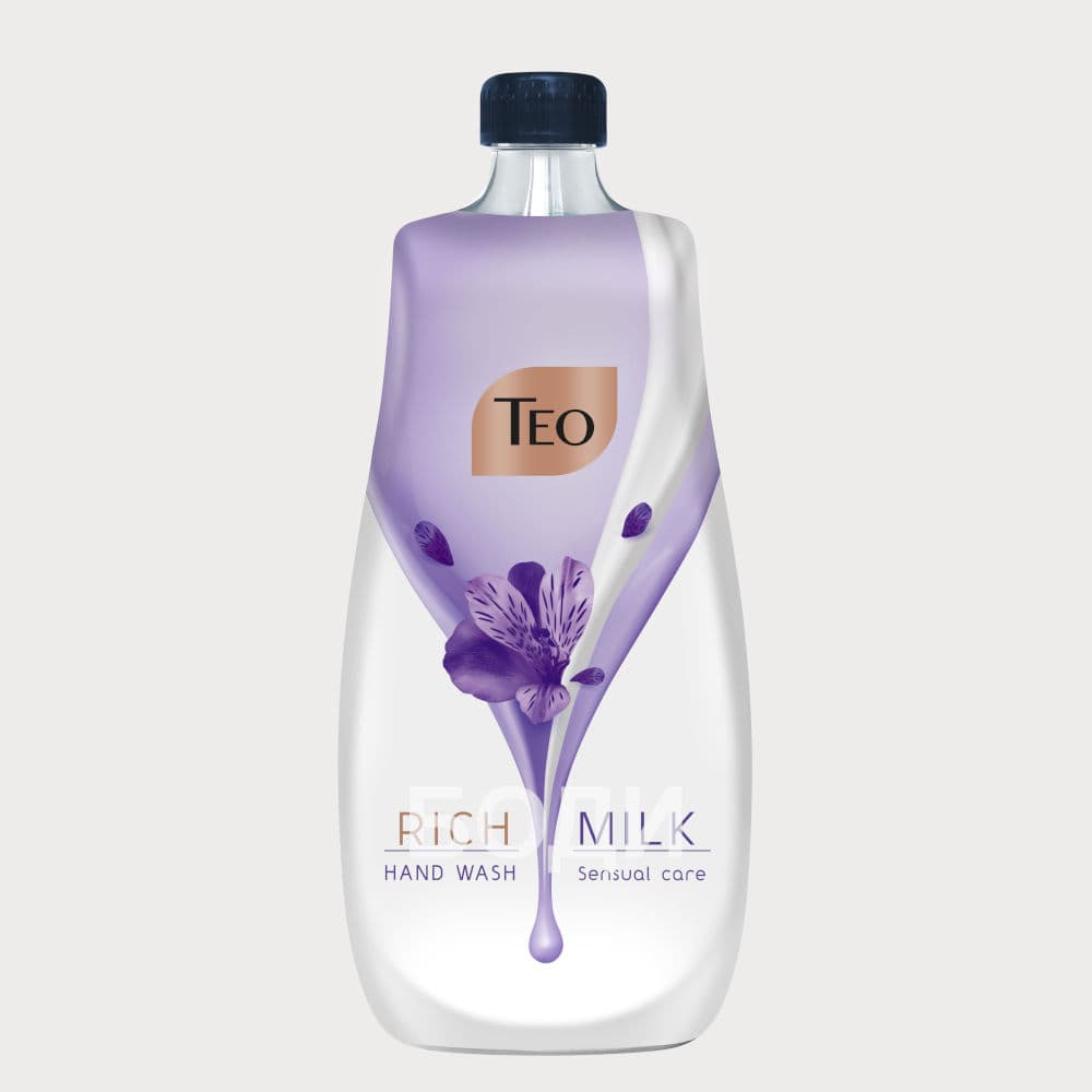 ТЕЧЕН САПУН ТЕО РЕЗЕРВА MILK SENSUAL ЛИЛАВ