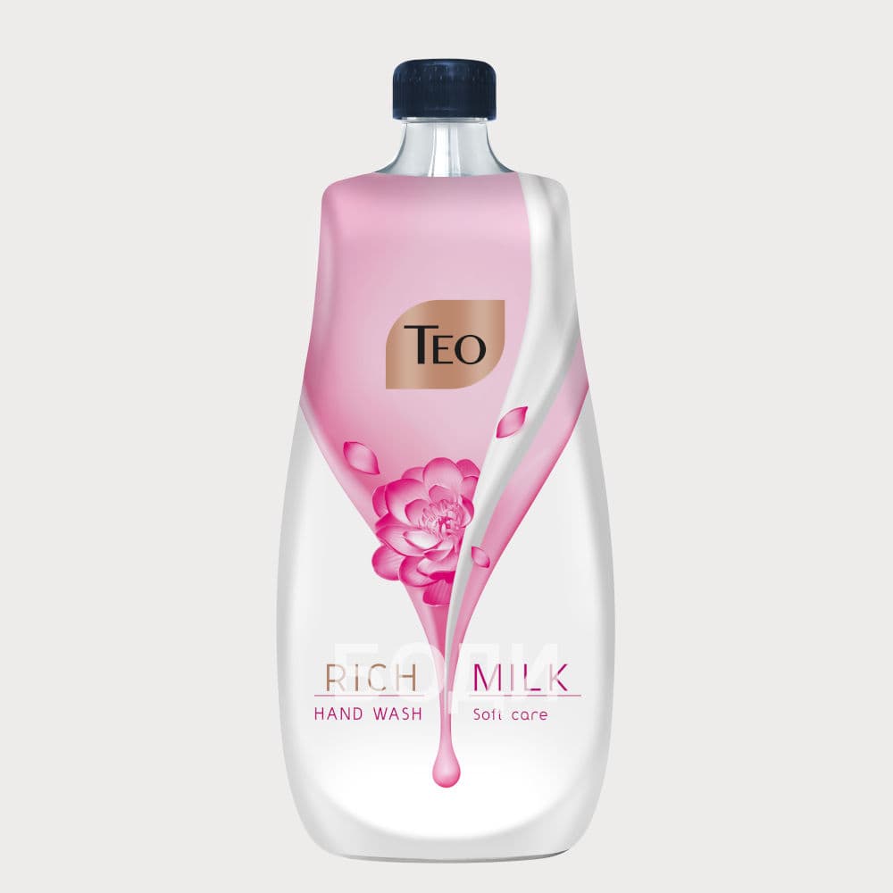 ТЕЧЕН САПУН ТЕО РЕЗЕРВА MILK SOFT CARE РОЗОВ