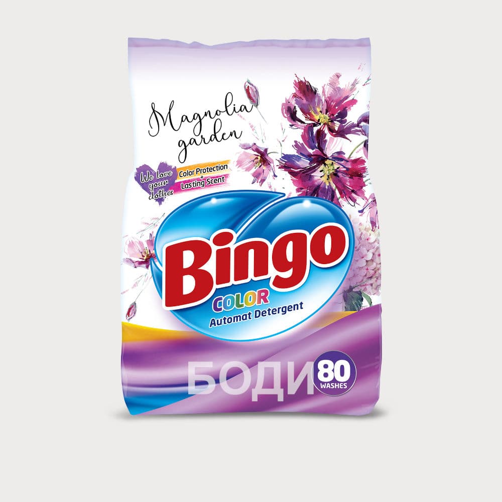 БИНГО ПРАХ ЗА ПРАНЕ 8 КГ Magnolia