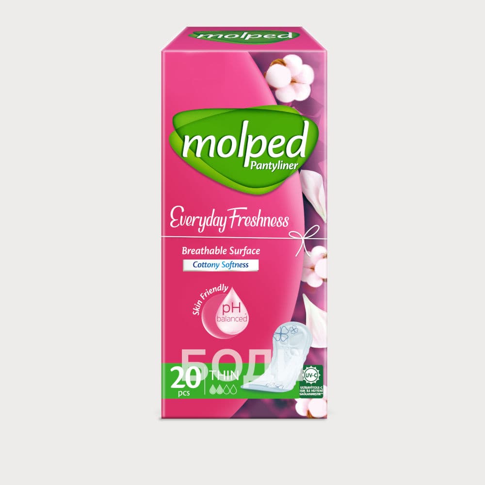 ДАМСКИ ПРЕВРЪЗКИ MOLPED DAILY CARE 20БР EVERYDAY FRESH thin