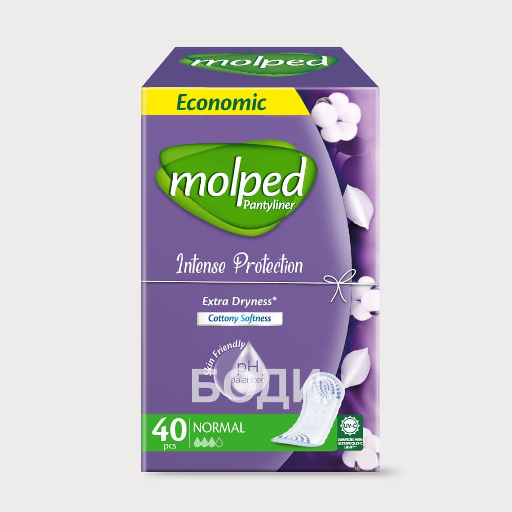 ДАМСКИ ПРЕВРЪЗКИ MOLPED DAILY CARE 40БР ЕЖЕДНЕВНИ НОРМАЛ