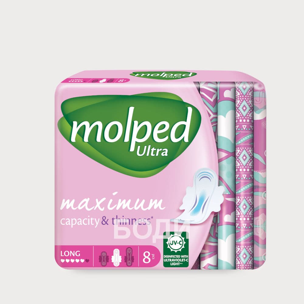 ДАМСКИ ПРЕВРЪЗКИ MOLPED УЛТРА LONG 8 БР.