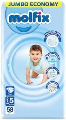 ПАМПЕРС МОЛФИКС GIGA PACK №5 11-18кг 64 бр.