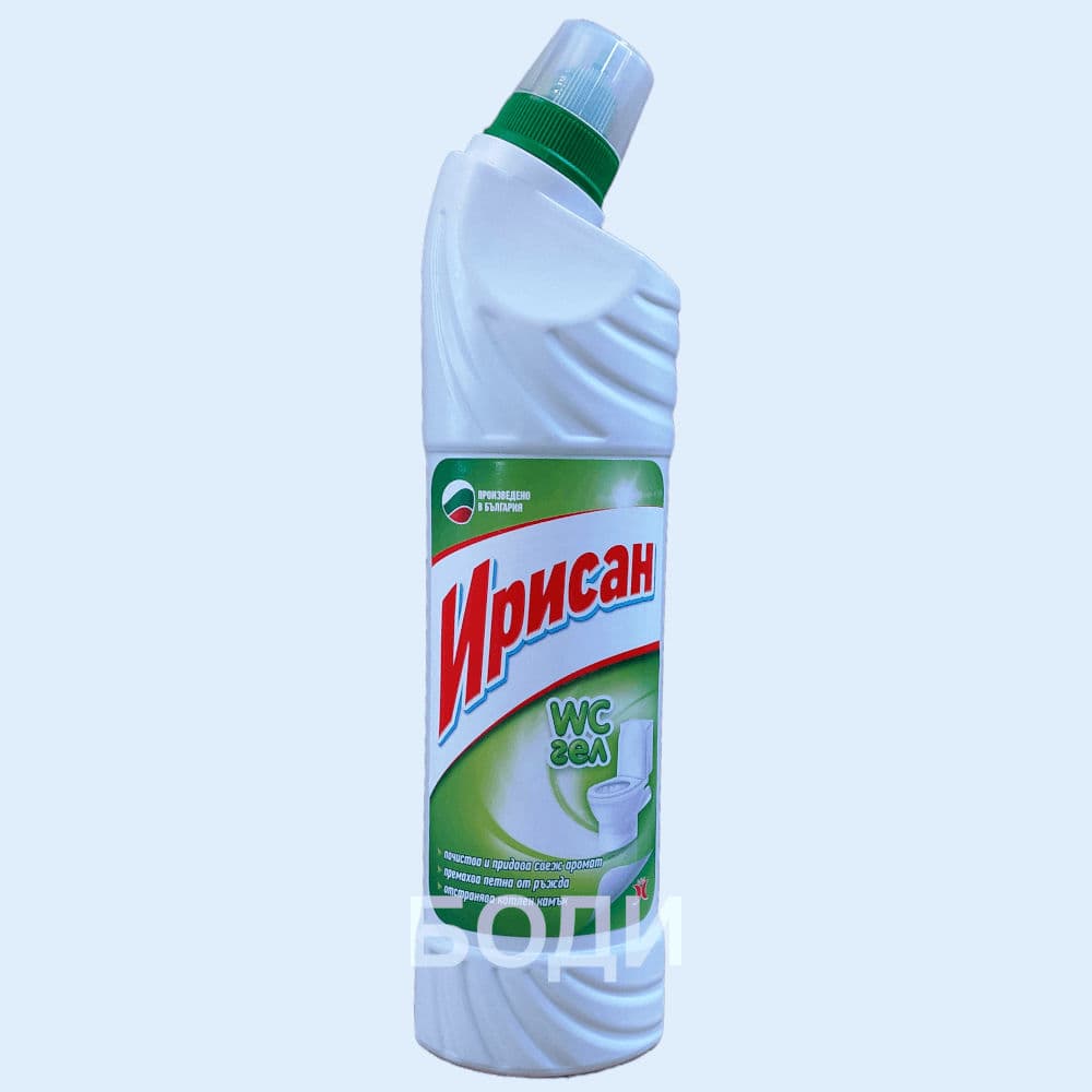 ИРИСАН ПРЕПАРАТ ЗА WC ЗЕЛЕН
