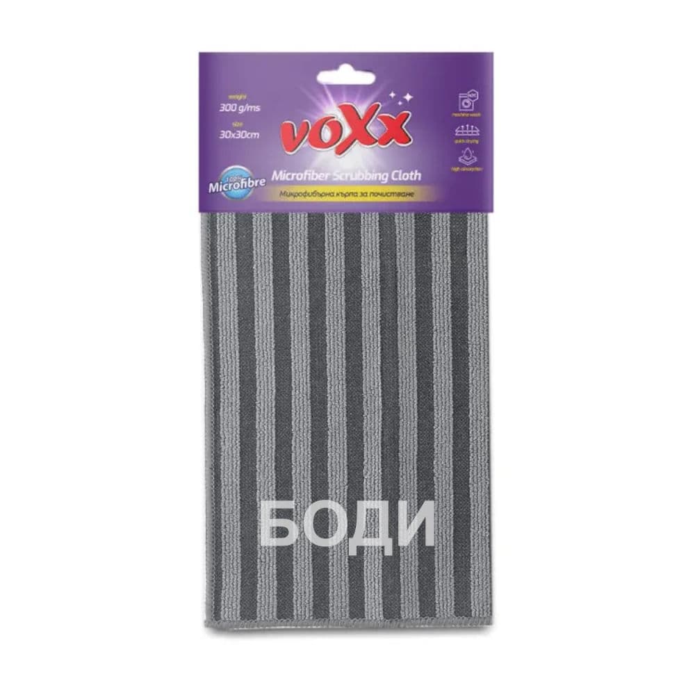 ВОКС МИКРОФИБЪРНА КЪРПА Scrubbing Cloth 30х30