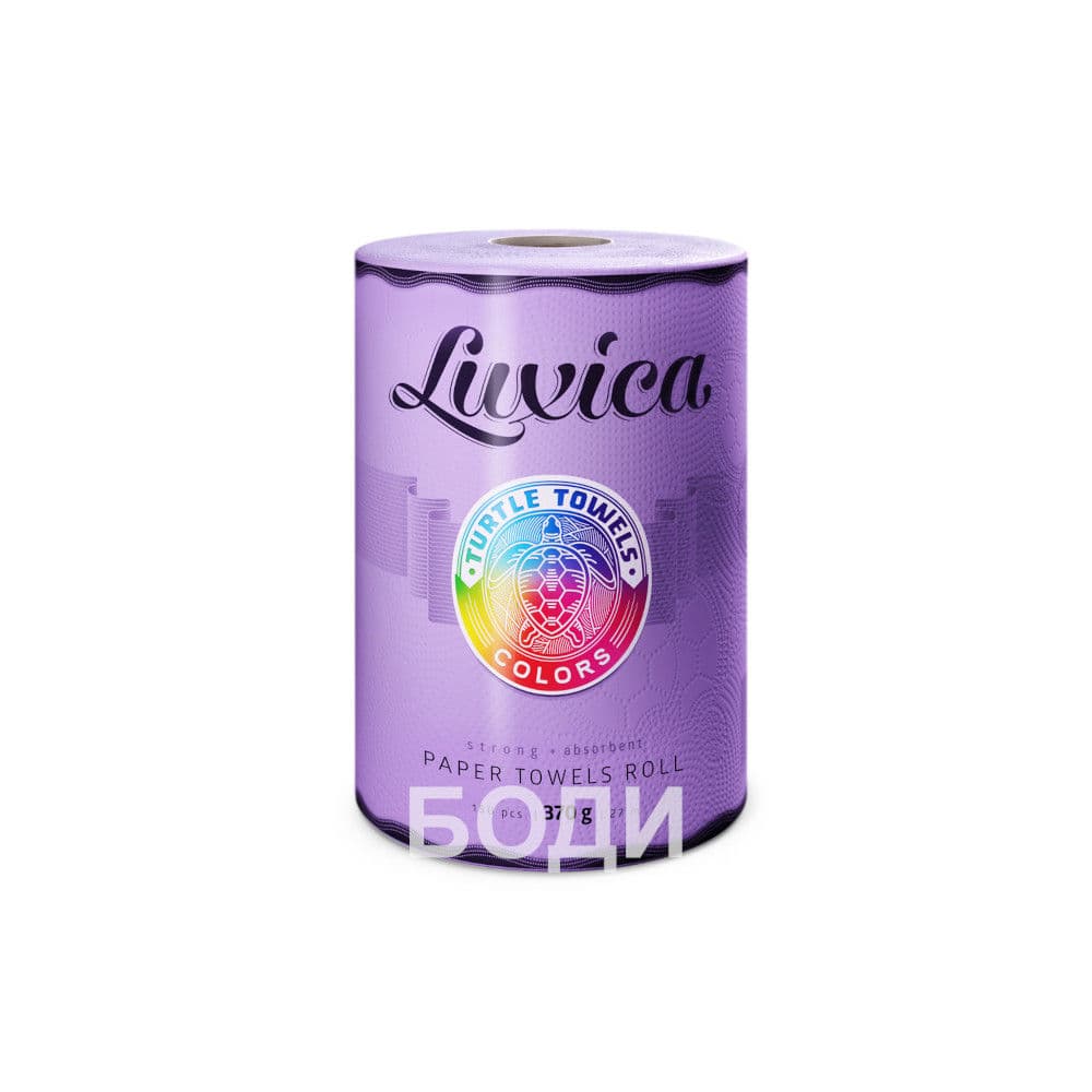 КУХНЕНСКА РОЛКА ЛУКСИКА ЦВЕТНА 3 пл., 370гр., 150 къса ЛИЛАВА