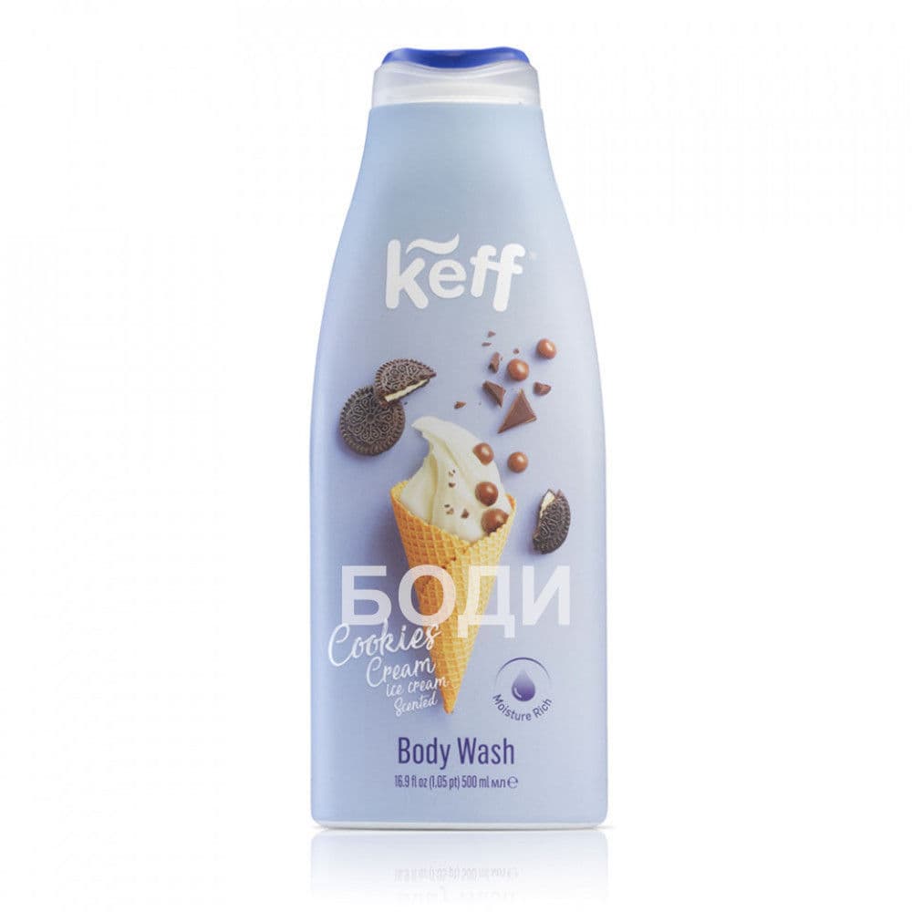 САНО ДУШ ГЕЛ KEFF БИСКВИТКИ 500мл.