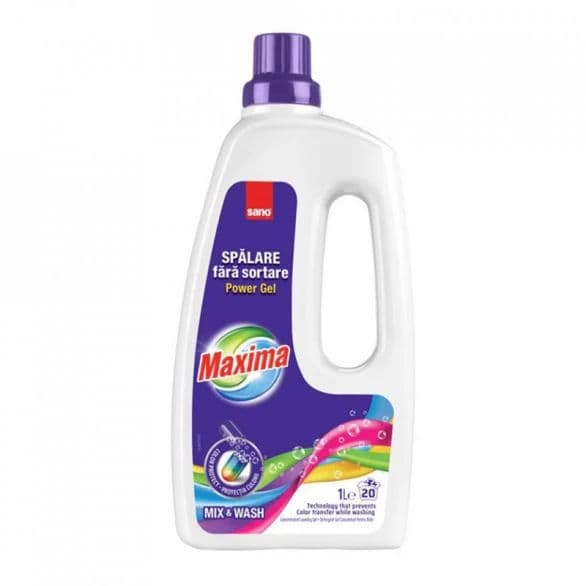 САНО МАКСИМА ГЕЛ 1Л. mix&wash ЗЕЛЕН