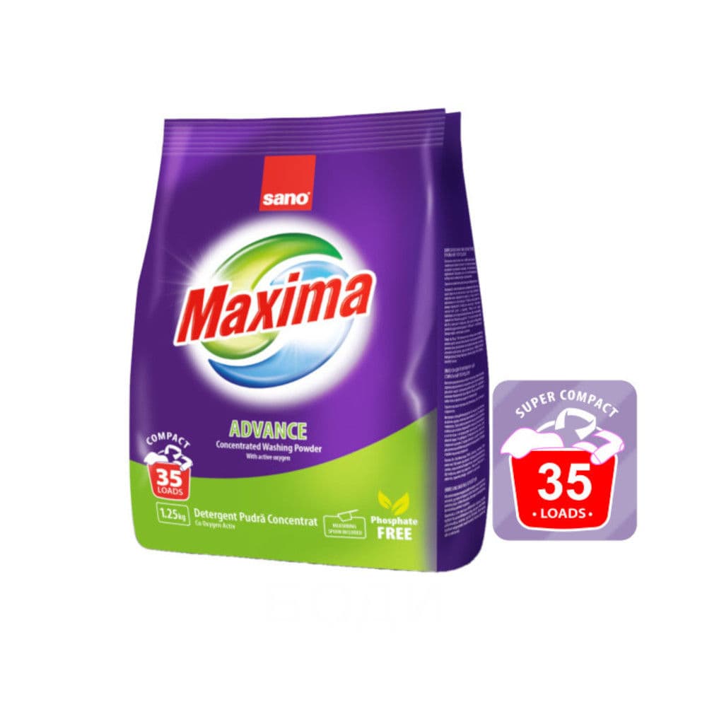 САНО ПРАХ 1.25кг ЦВЕТНО зелен