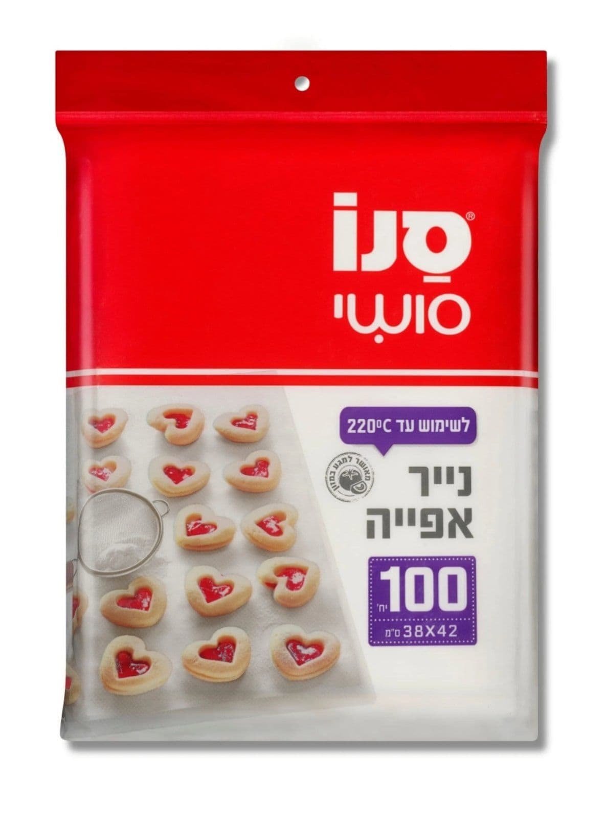 САНО ХАРТИЯ ЗА ПЕЧЕНЕ 100 КЪСА