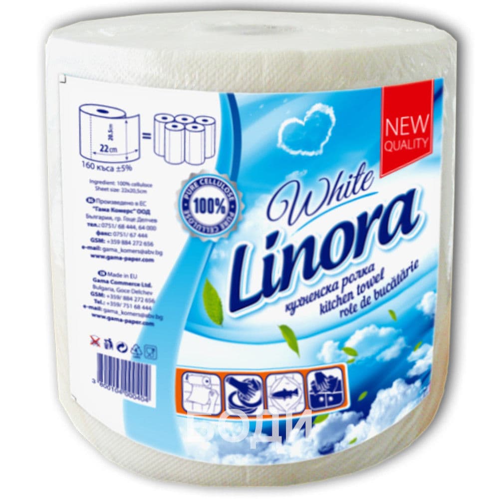 КУХНЕНСКА РОЛКА  ЛИНОРА БЯЛА 1-ца